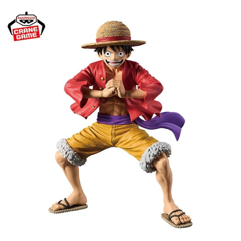 ONE PIECE FIGURA MONKEY D. LUFFY GRANDISTA BANPRESTO COMO NUEVA