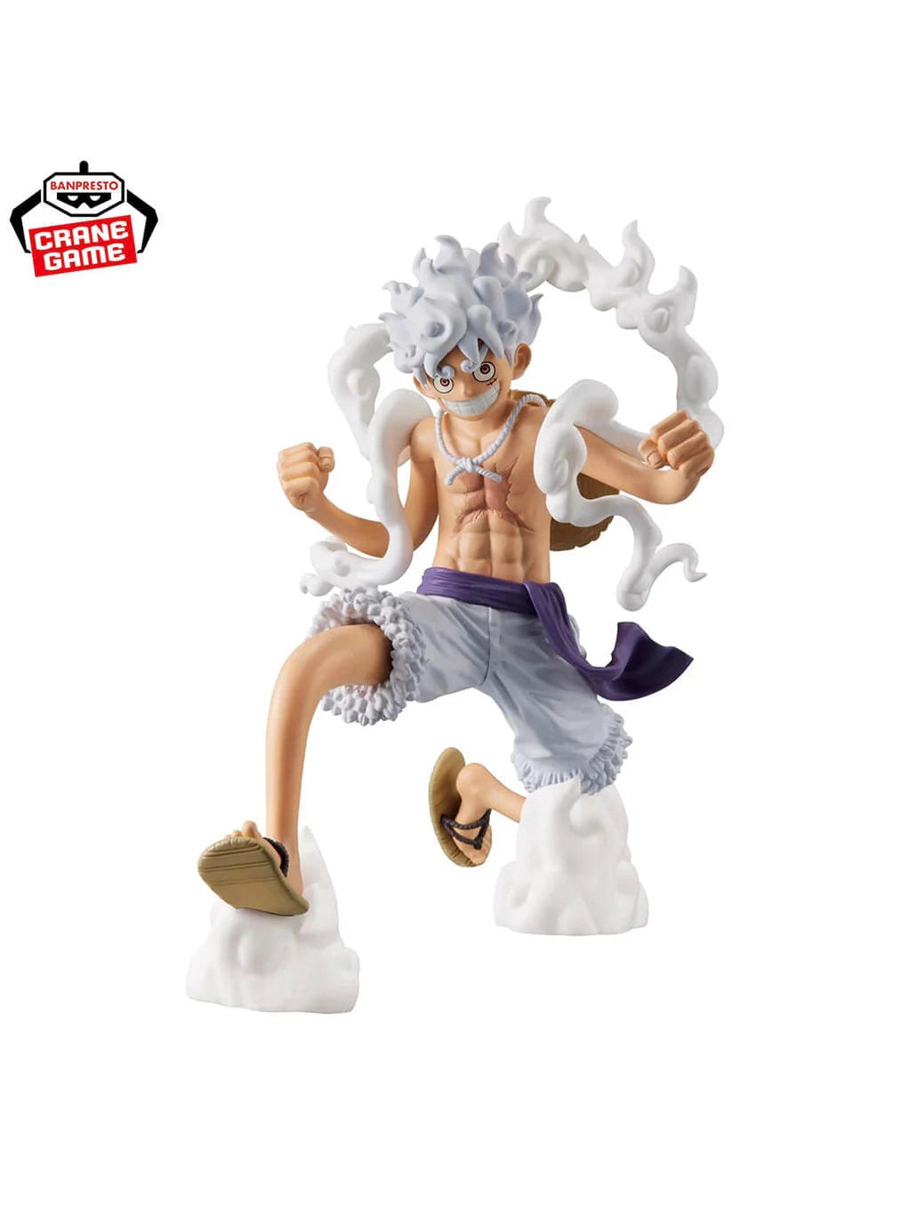 ONE PIECE FIGURA MONKEY D. LUFFY GRANDISTA GEAR 5 BANPRESTO COMO NUEVA