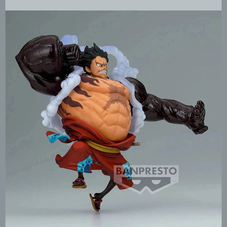 ONE PIECE FIGURA MONKEY D. LUFFY KING OF ARTIST GEAR 4 COMO NUEVA