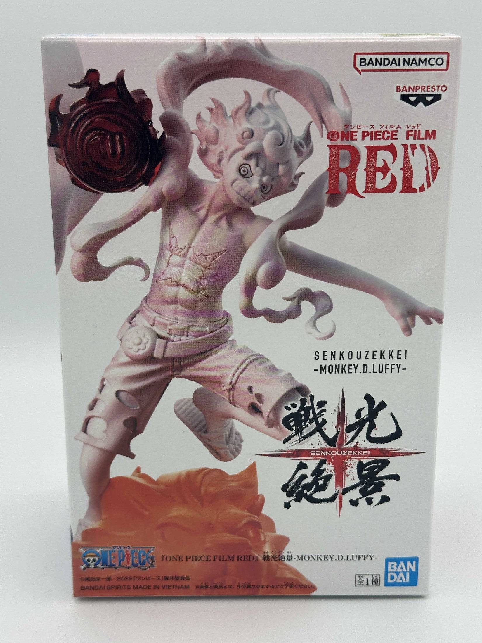 ONE PIECE FIGURA MONKEY D. LUFFY ONE PIECE FILM RED – SENKOZEKKEI COMO NUEVA PREVENTA 3-4 sem.