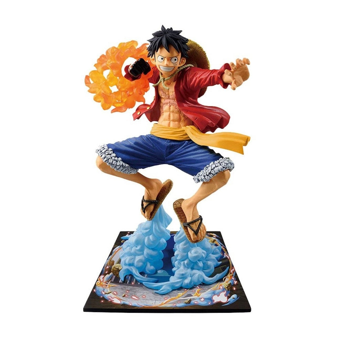 ONE PIECE FIGURA MONKEY D. LUFFY TREASURE CRUISE VOL. 2- PRIZE A ICHIBAN KUJI PRECINTADA PREVENTA 3-4 SEM.