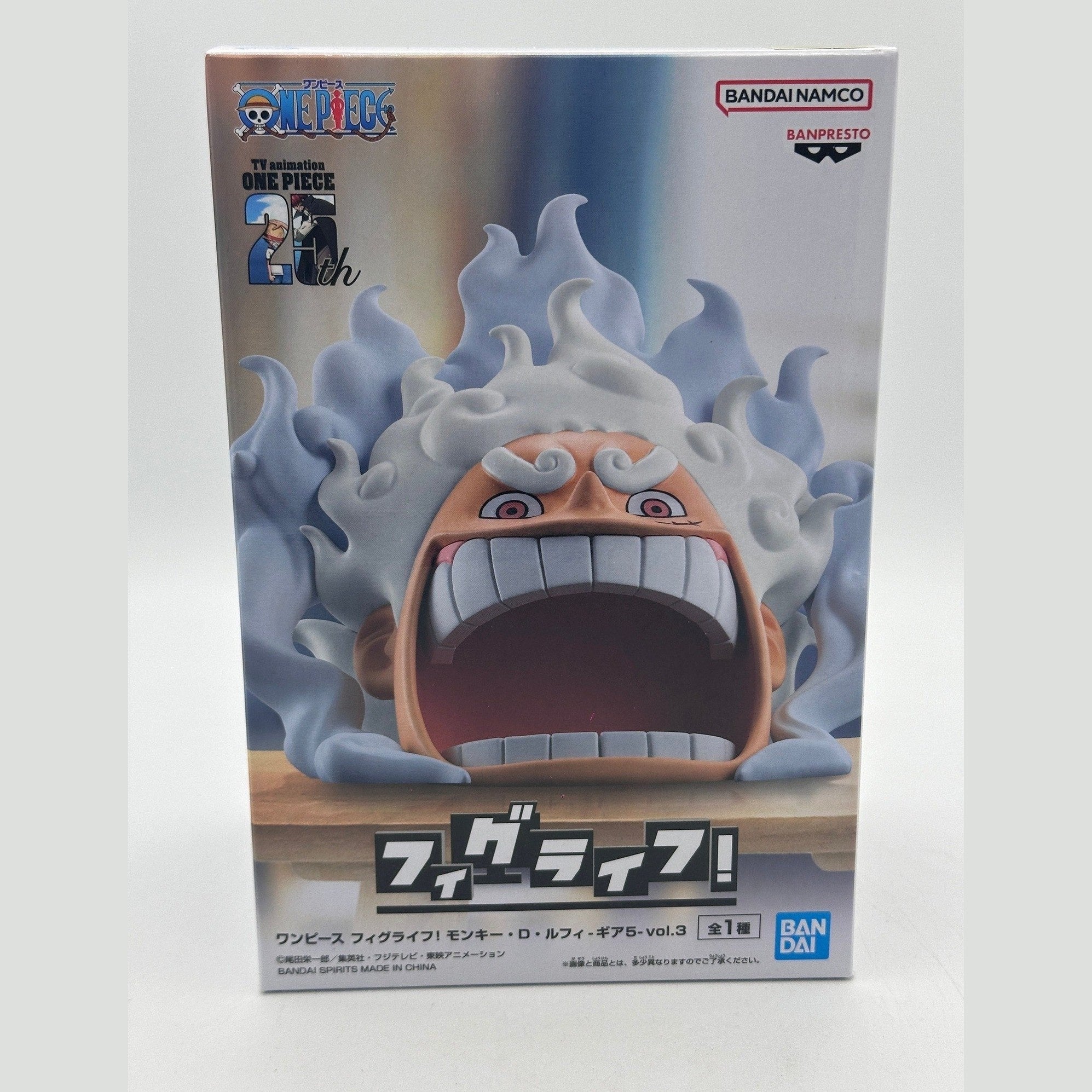 ONE PIECE FIGURA MONKEY Ｄ. LUFFY GEAR5 ONE PIECE FL VOL.3 COMO NUEVA PREVENTA 3-4 sem.