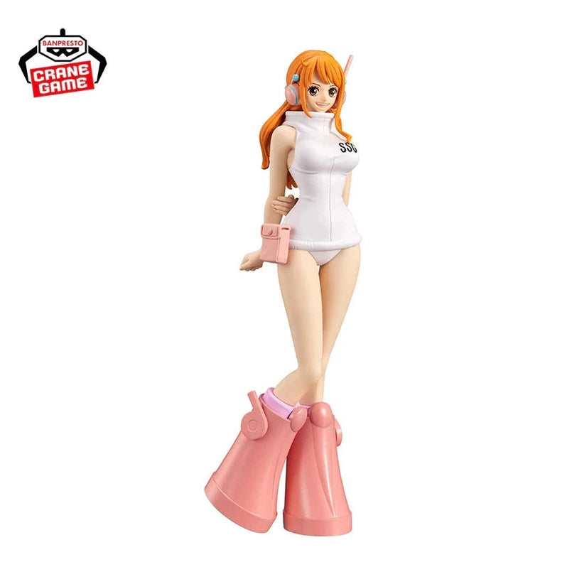 ONE PIECE FIGURA NAMI DXF THE GRANDLINE SERIES – EGG HEAD PRECINTADA