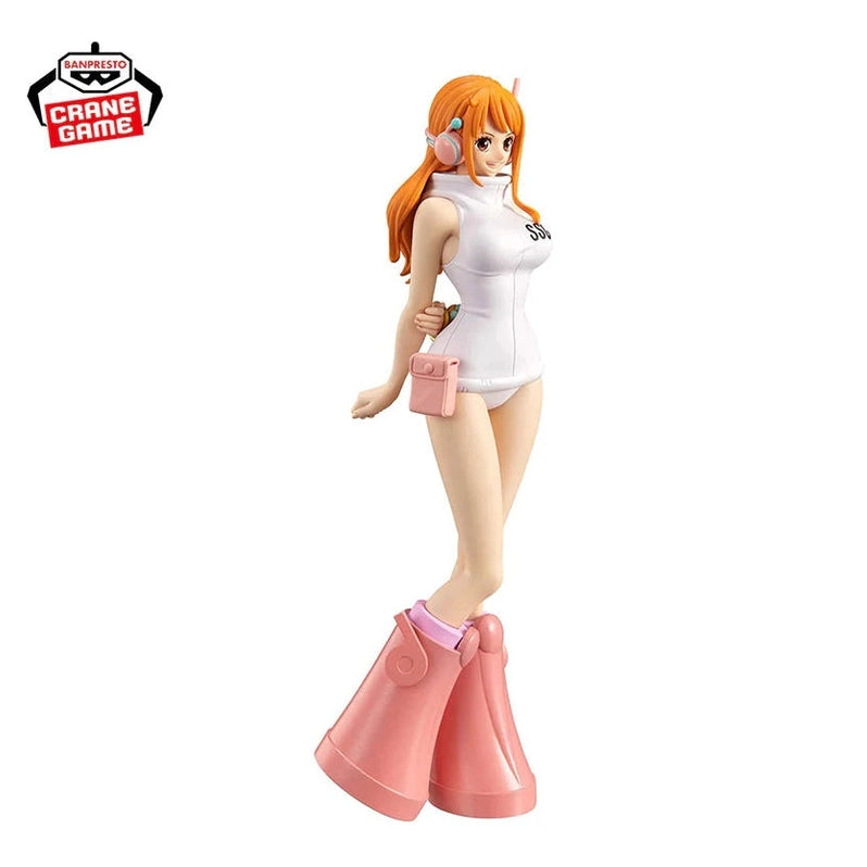 ONE PIECE FIGURA NAMI DXF THE GRANDLINE SERIES – EGG HEAD PRECINTADA