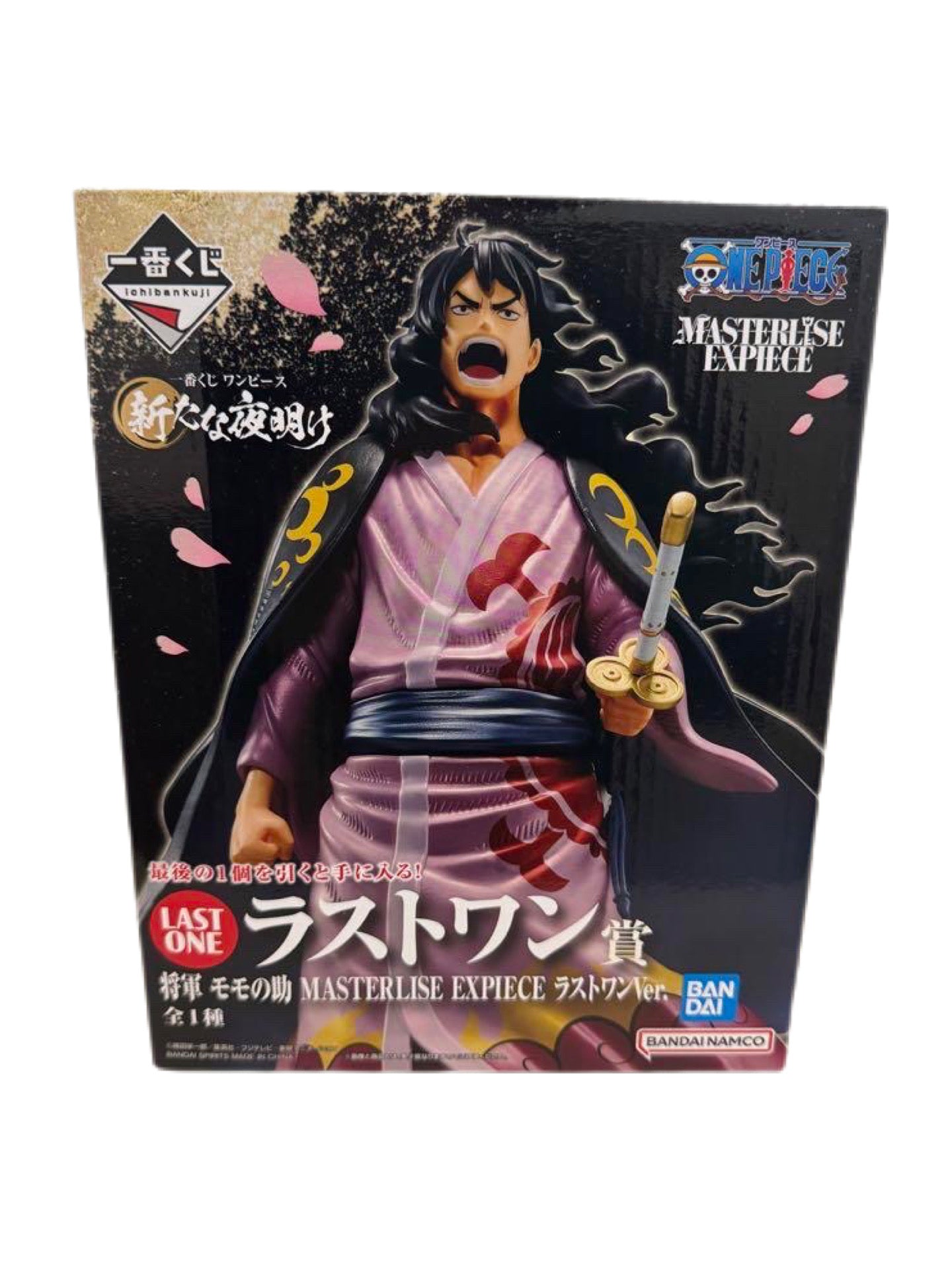 ONE PIECE FIGURA NEW DAWN PREMIO LAST ONE MOMONOSUKE MASFERLISE EXPIECE ICHIBAN KUJI PRECINTADA PREVENTA 3-4 SEM. Ichiban Kuji Otaku Village