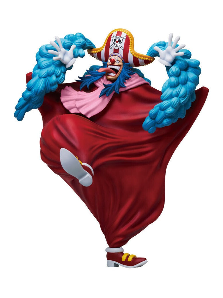 ONE PIECE FIGURA NEW FOUR EMPERORS PREMIO D BUGGY ICHIBAN KUJI PRECINTADA STOCK JAPÓN 5-6 sem.