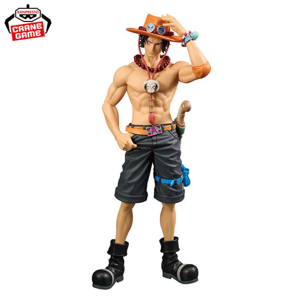 ONE PIECE FIGURA PORTGAS D. ACE DXF SERIE GRANDLINE SPECIAL PRECINTADA STOCK JAPÓN 5-6 sem.