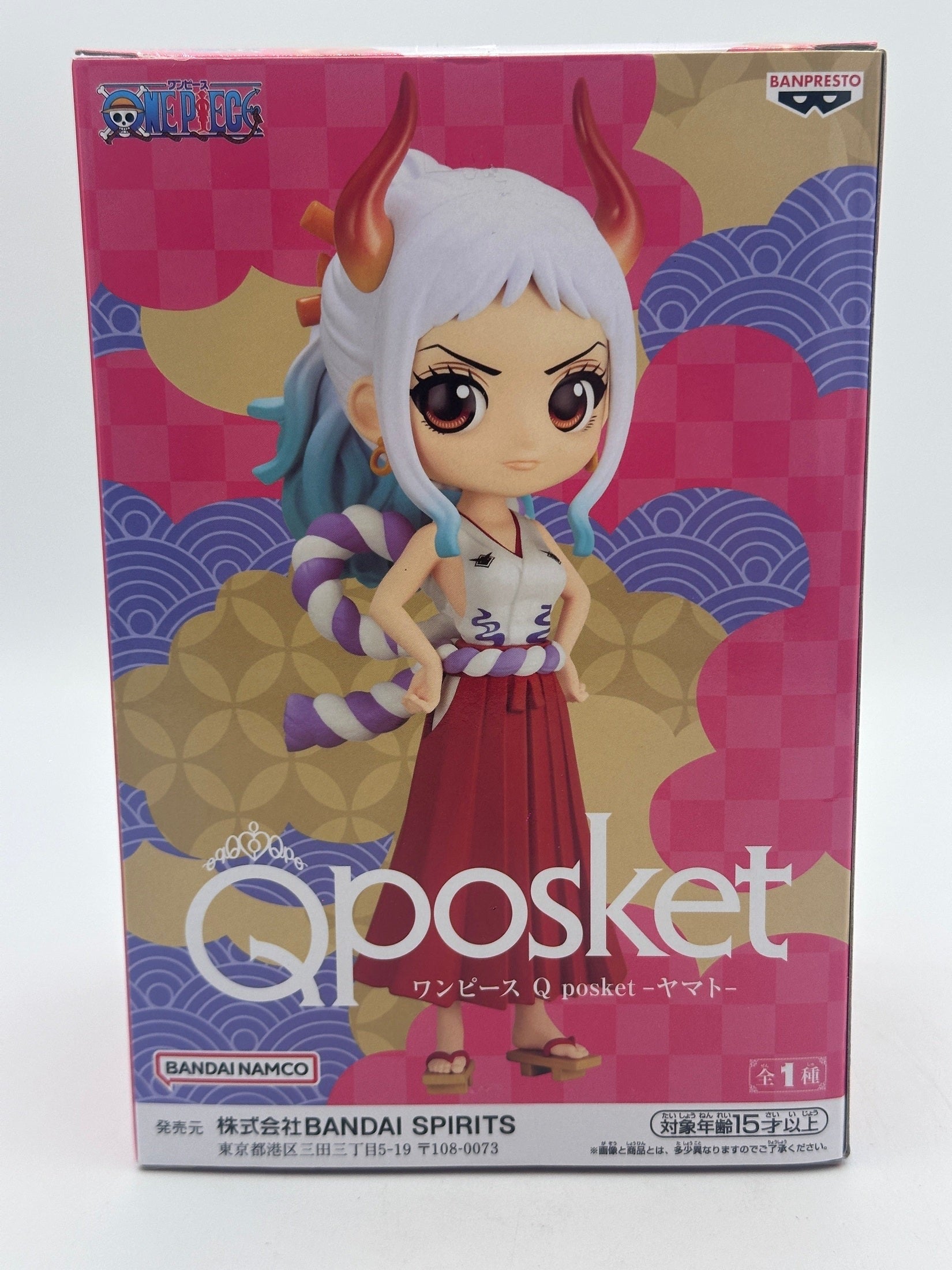 ONE PIECE FIGURA Q-POSKET YAMATO BANPRESTO COMO NUEVA