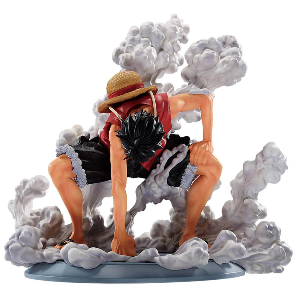 ONE PIECE FIGURA ROAD TO PIRATE KING PREMIO B FIGURA MONKEY D. LUFFY GEAR 2 MASTERLISE EXPIECE ICHIBAN KUJI PRECINTADA PREVENTA 3-4 sem.