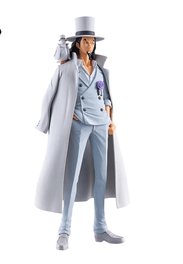 ONE PIECE FIGURA ROB LUCCI DXF THE GRANDLINE MEN BANPRESTO COMO NUEVA