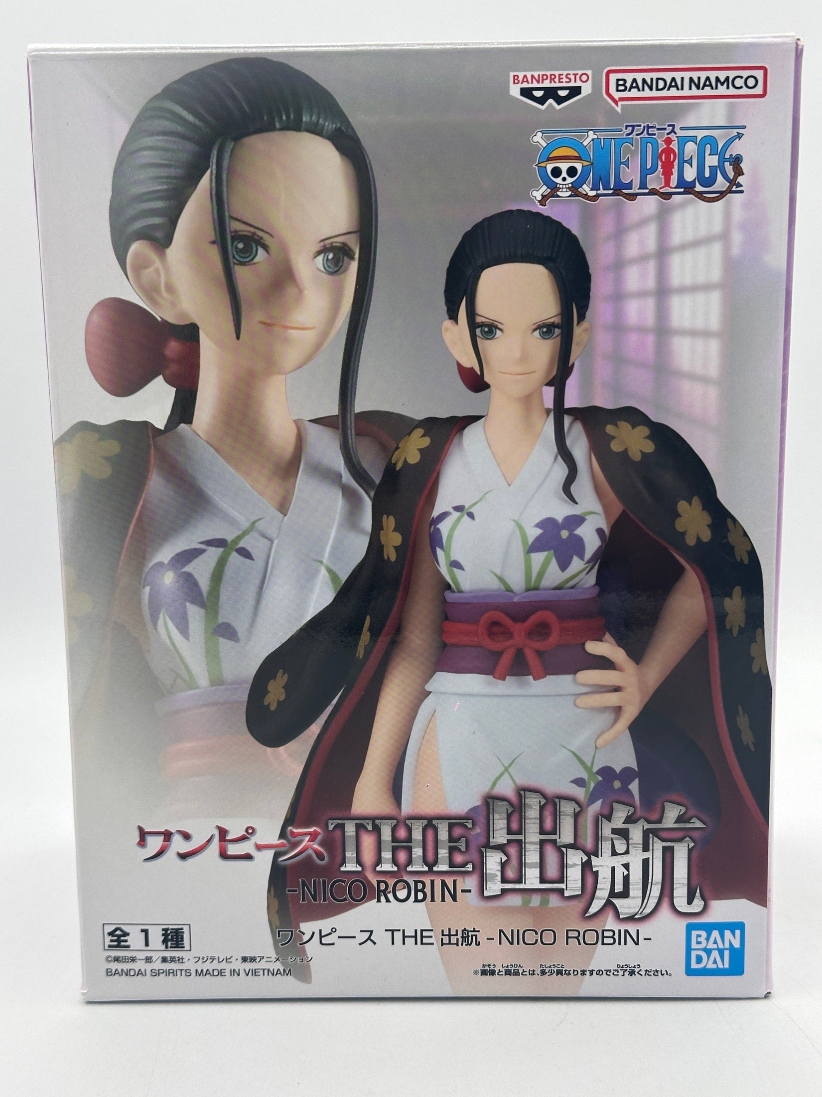 ONE PIECE FIGURA ROBIN THE SHUKKO COMO NUEVA