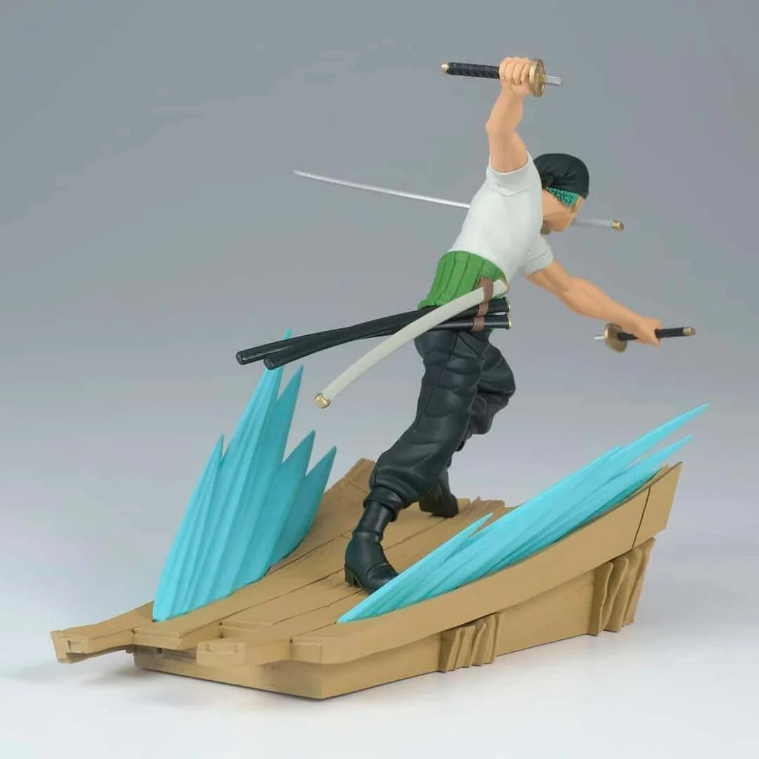 ONE PIECE FIGURA RORONOA ZORO SENKOZEKKEI PRECINTADA STOCK JAPÓN