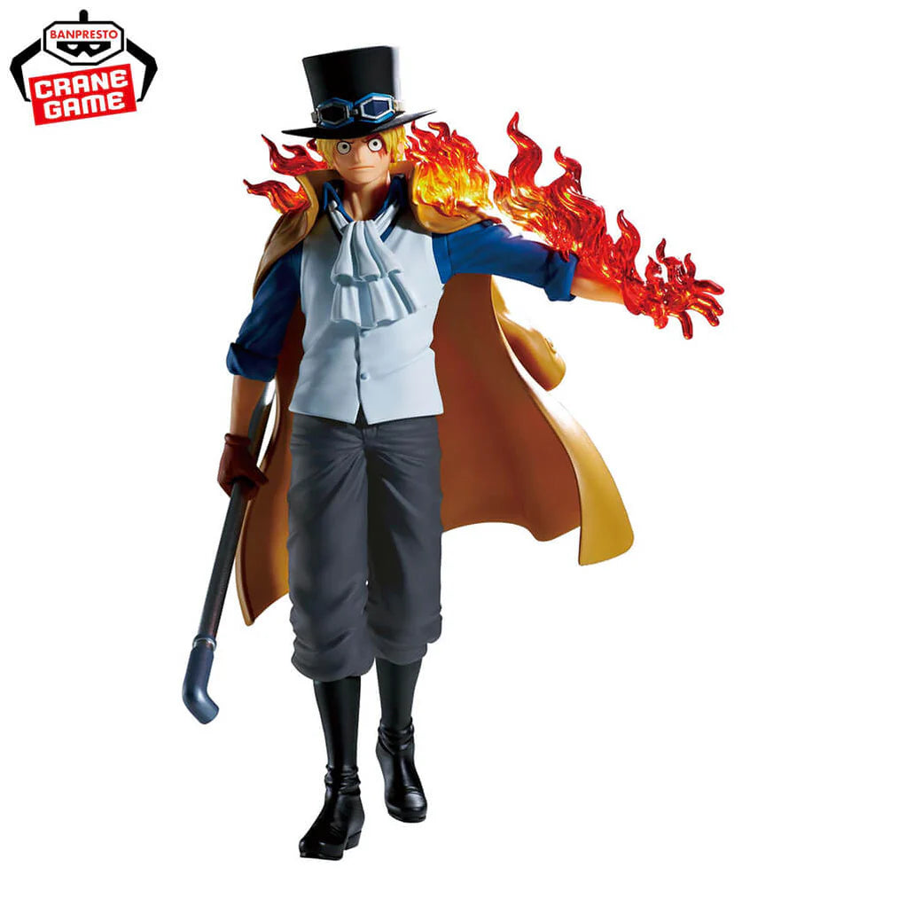 ONE PIECE FIGURA SABO THE SHUKKO LOGIA COMO NUEVA PREVENTA 3-4 sem.