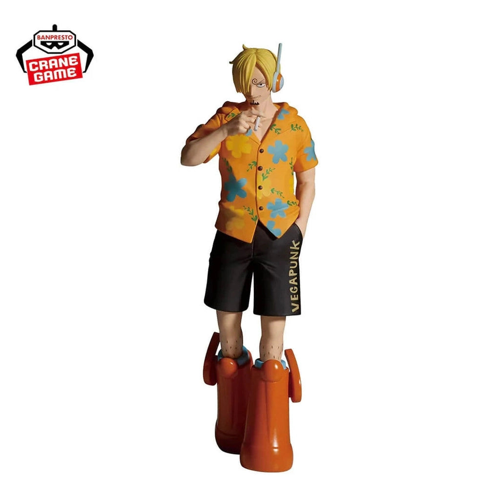 ONE PIECE FIGURA SANJI THE SHUKKO EGGHEAD Ver. COMO NUEVA
