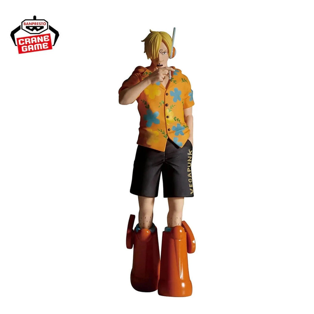 ONE PIECE FIGURA SANJI THE SHUKKO EGGHEAD Ver. COMO NUEVA