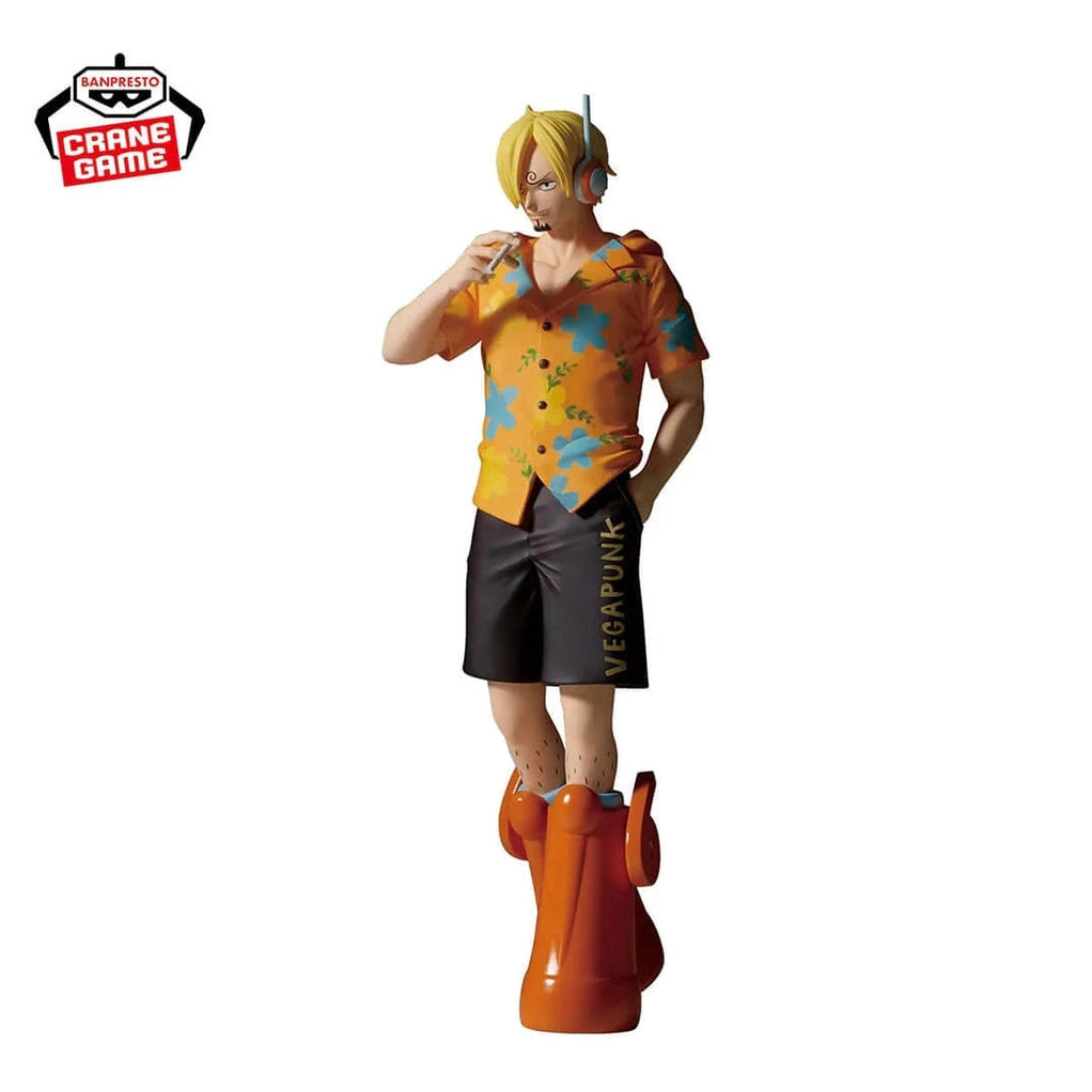 ONE PIECE FIGURA SANJI THE SHUKKO EGGHEAD Ver. COMO NUEVA