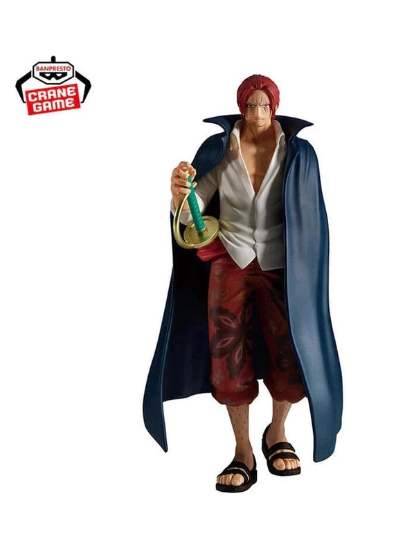 ONE PIECE FIGURA SHANKS THE SHUKKO COMO NUEVA STOCK JAPÓN 5-6 sem.