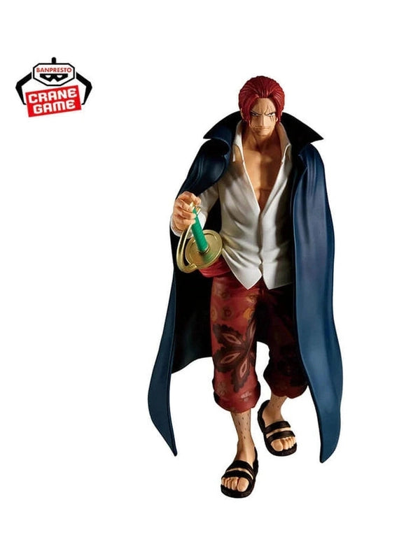 ONE PIECE FIGURA SHANKS THE SHUKKO COMO NUEVA STOCK JAPÓN 5-6 sem.