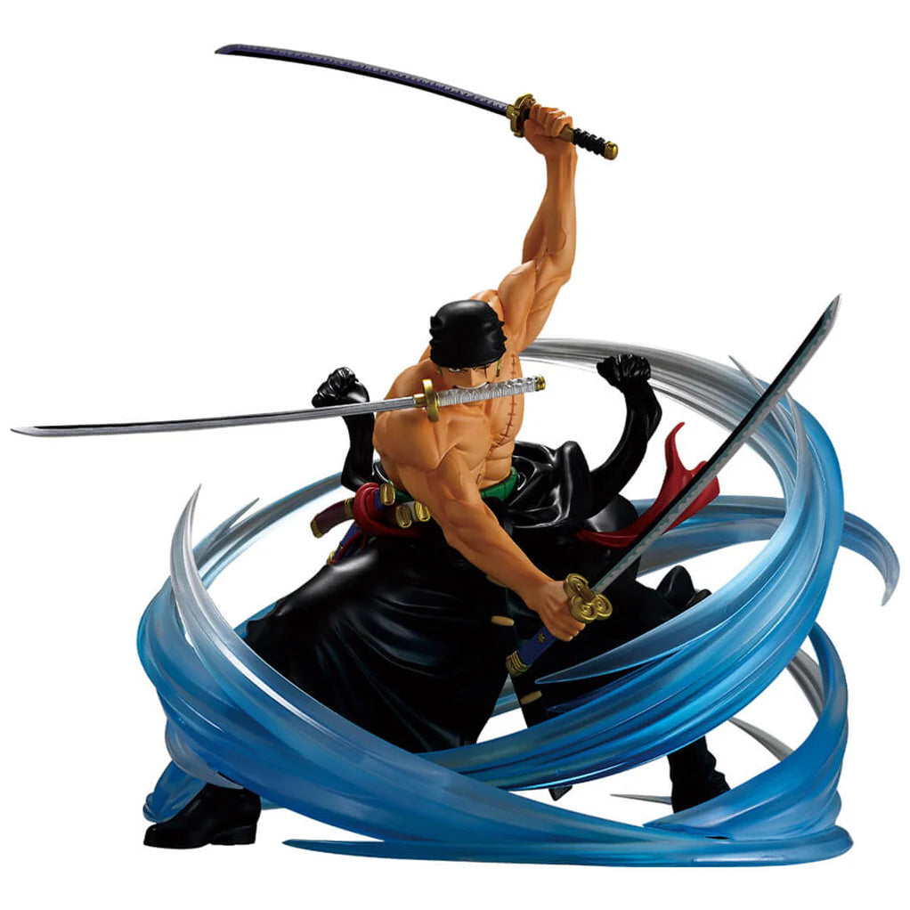 ONE PIECE FIGURA TAKUMI NO KEIFU HAKYOKU PREMIO C RORONOA ZORO ICHIBAN KUJI PRECINTADA PREVENTA 3-4 sem.