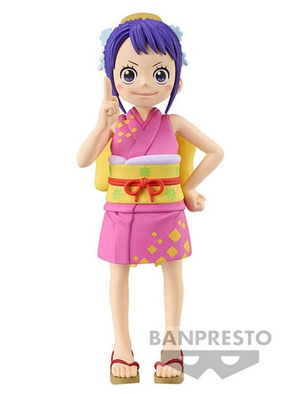ONE PIECE FIGURA TAMA WANOKUNI YUKATA THE GRANDLINE SERIES DXF BANPRESTO COMO NUEVA