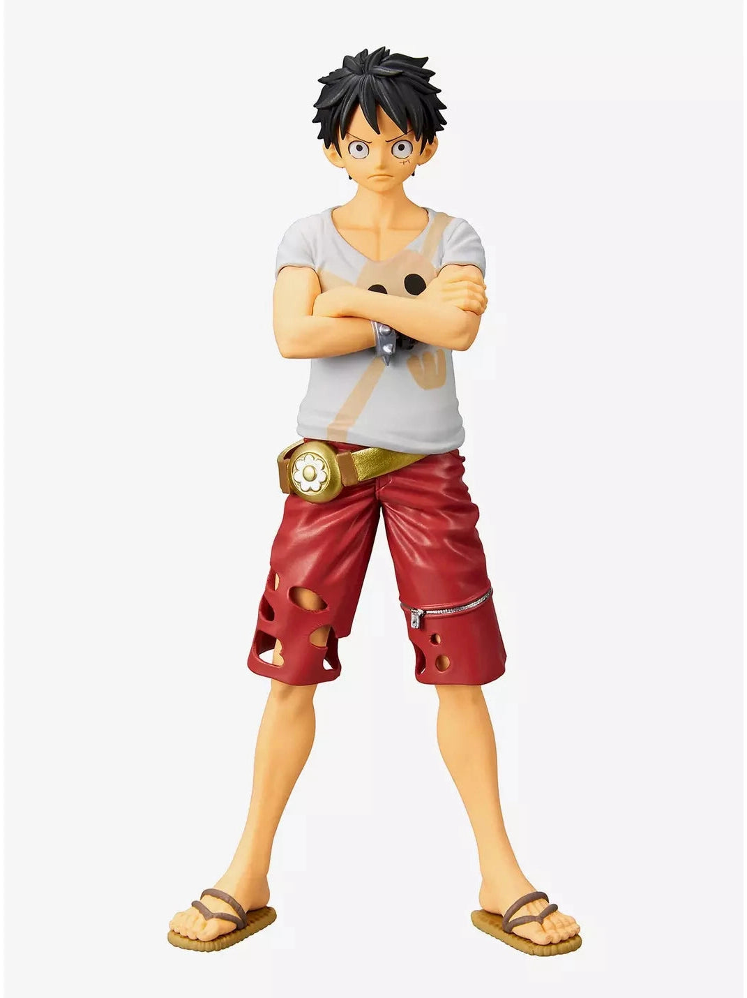 ONE PIECE FIGURA THE GRANDLINE MEN VOL. 6 LUFFY FILM RED COMO NUEVA