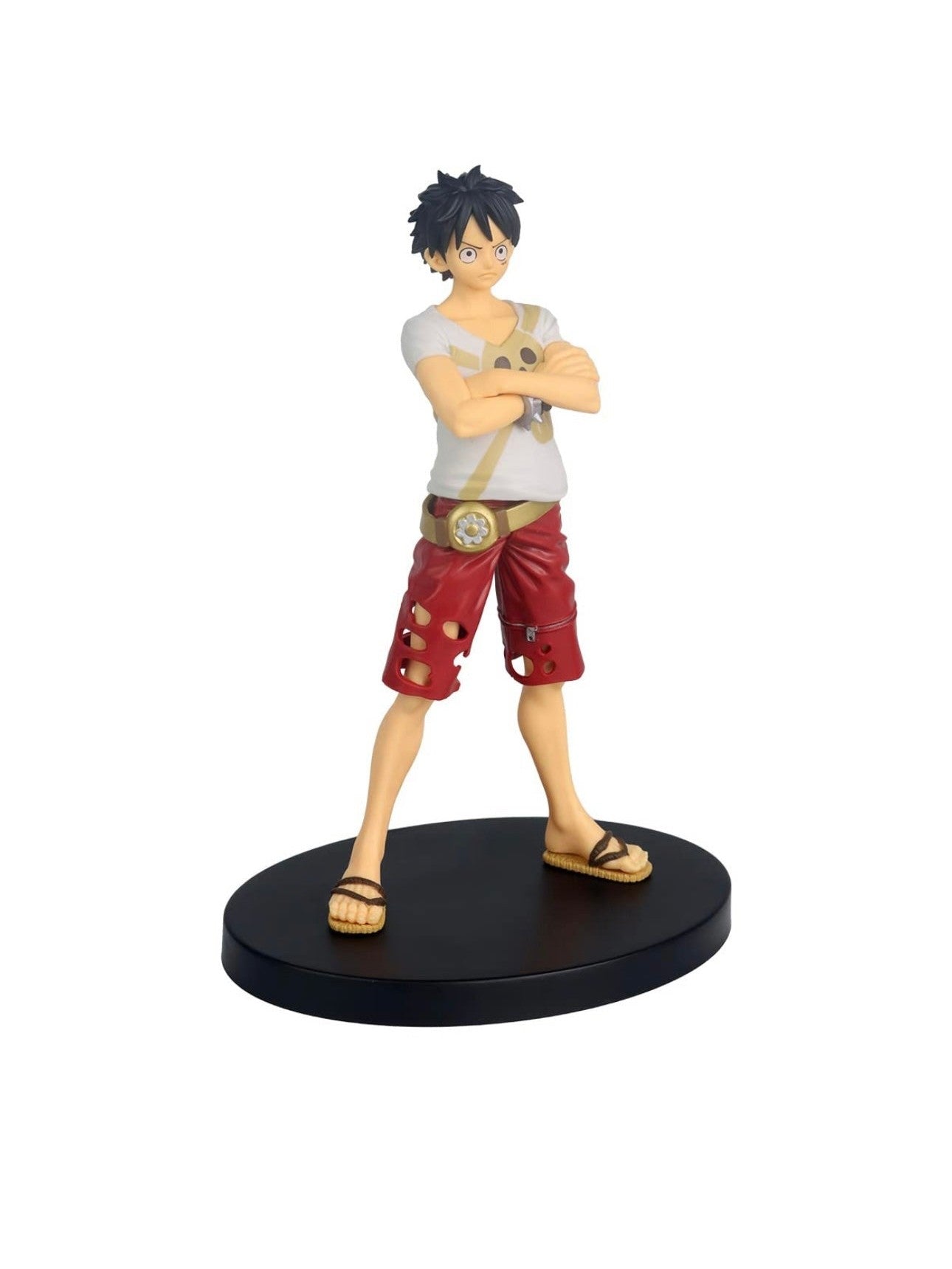 ONE PIECE FIGURA THE GRANDLINE MEN VOL. 6 LUFFY FILM RED COMO NUEVA
