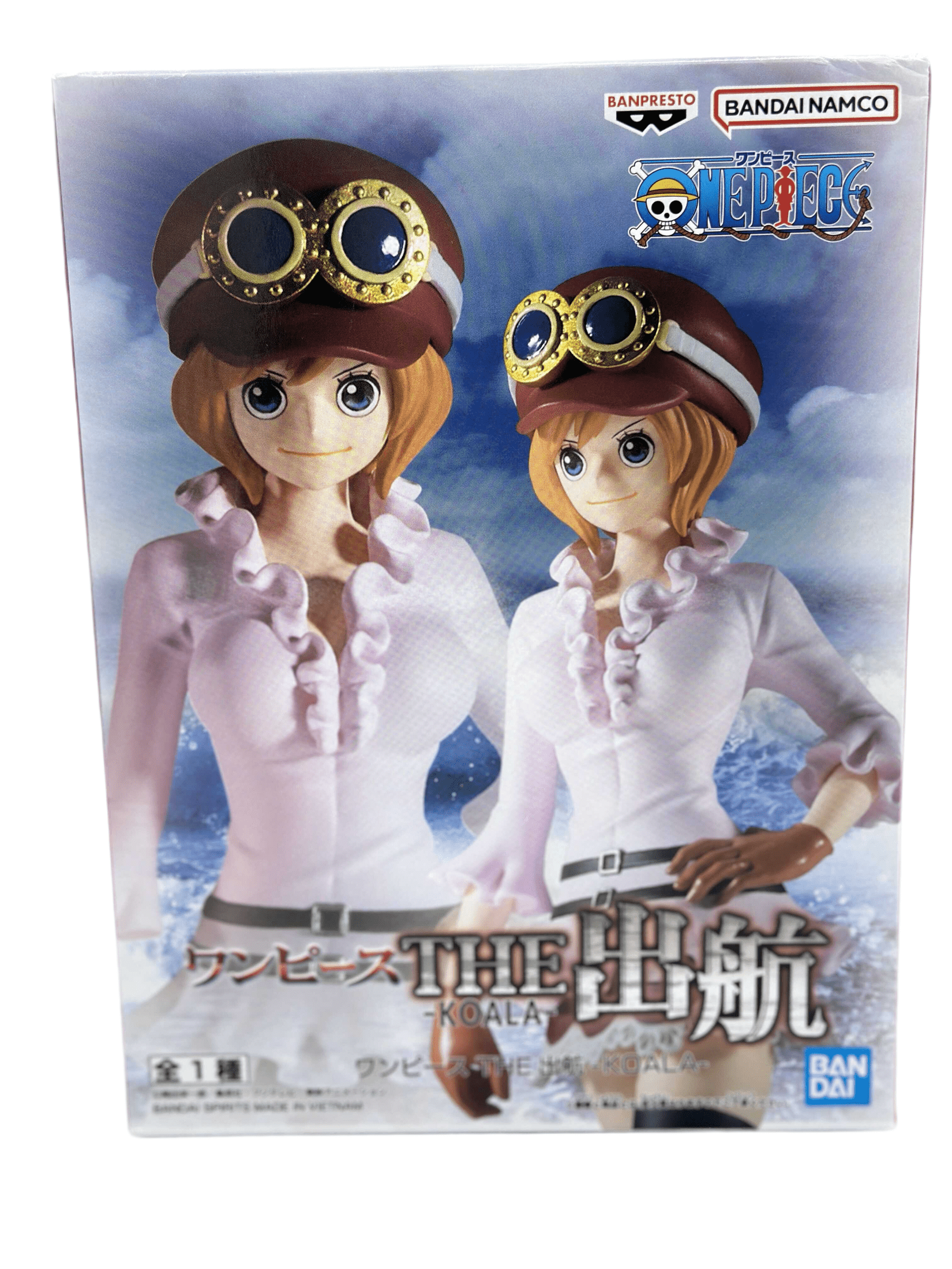 ONE PIECE FIGURA THE SHUKKO KOALA BANPRESTO COMO NUEVA