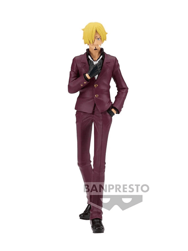 ONE PIECE FIGURA THE SHUKKO SPECIAL SANJI COMO NUEVA PREVENTA 3-4 sem.