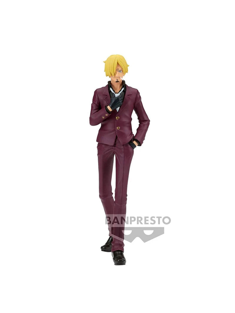 ONE PIECE FIGURA THE SHUKKO SPECIAL SANJI COMO NUEVA