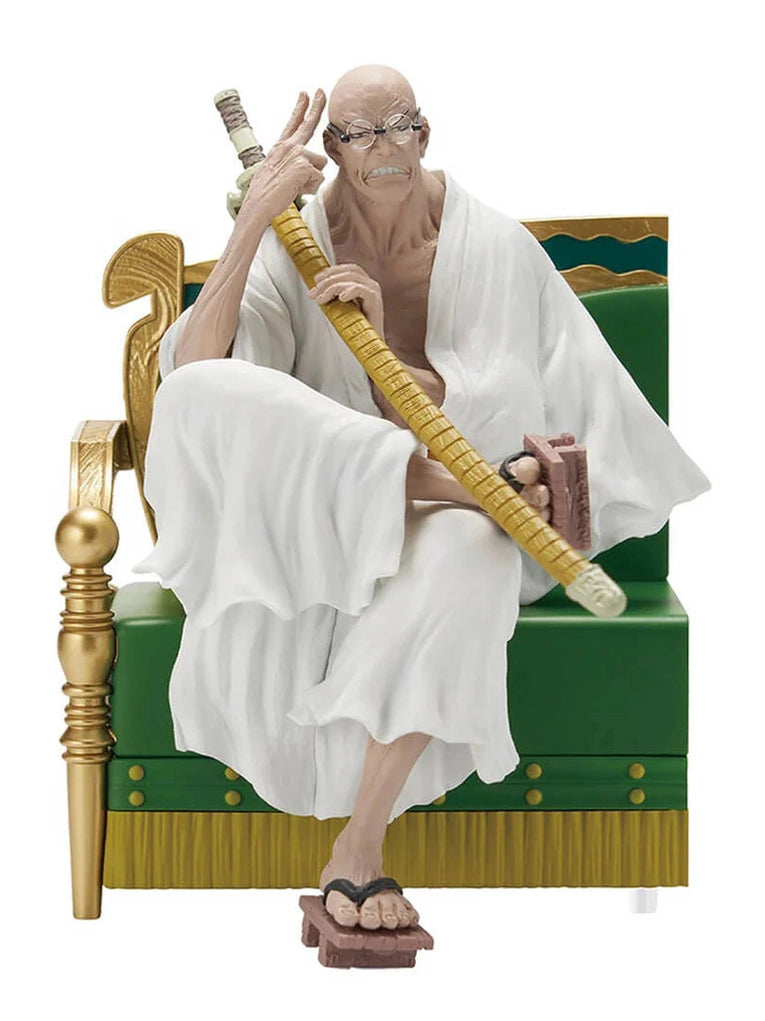 ONE PIECE FIGURA THRONE OF POWER PREMIO B EIZAN BARON V NAS JURO ICHIBAN KUJI PRECINTADA STOCK JAPÓN 5-6 sem.
