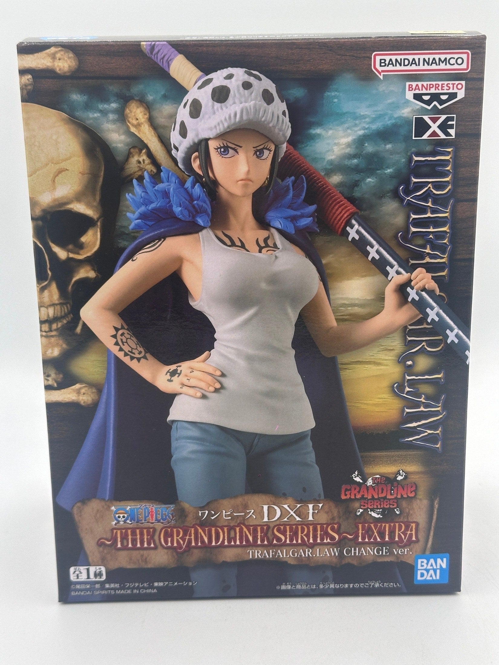 ONE PIECE FIGURA TRAFALGAR LAW CHANGE VERSION BANPRESTO COMO NUEVA PREVENTA 3-4 sem.