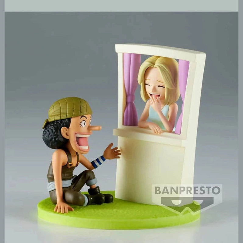 ONE PIECE FIGURA USOPP & KAYA LOG STORIES BANPRESTO PRECINTADA