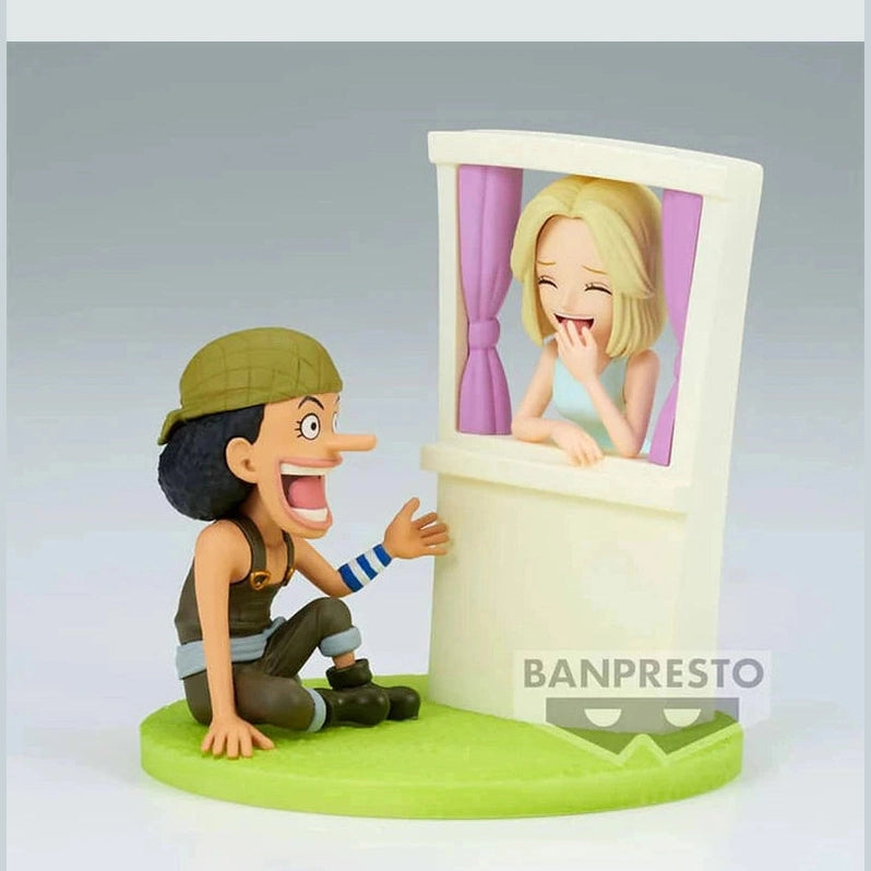 ONE PIECE FIGURA USOPP & KAYA LOG STORIES BANPRESTO PRECINTADA
