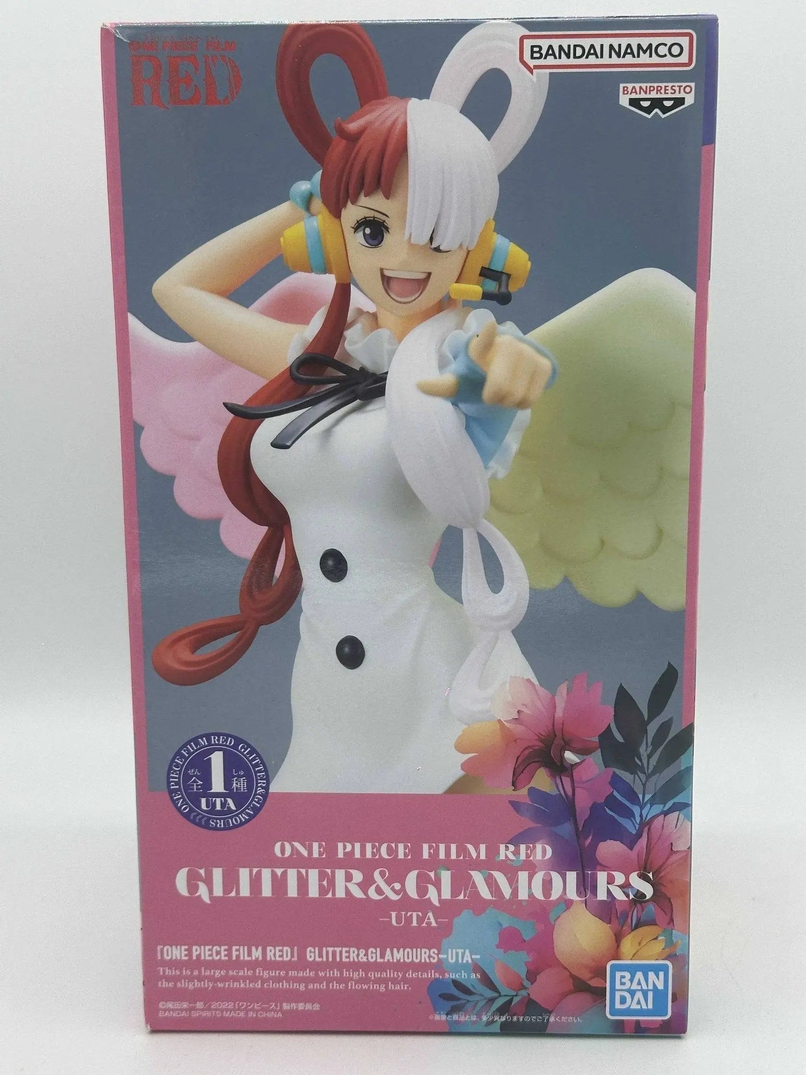 ONE PIECE FIGURA UTA FILM RED GLITTER&GLAMOURS COMO NUEVA