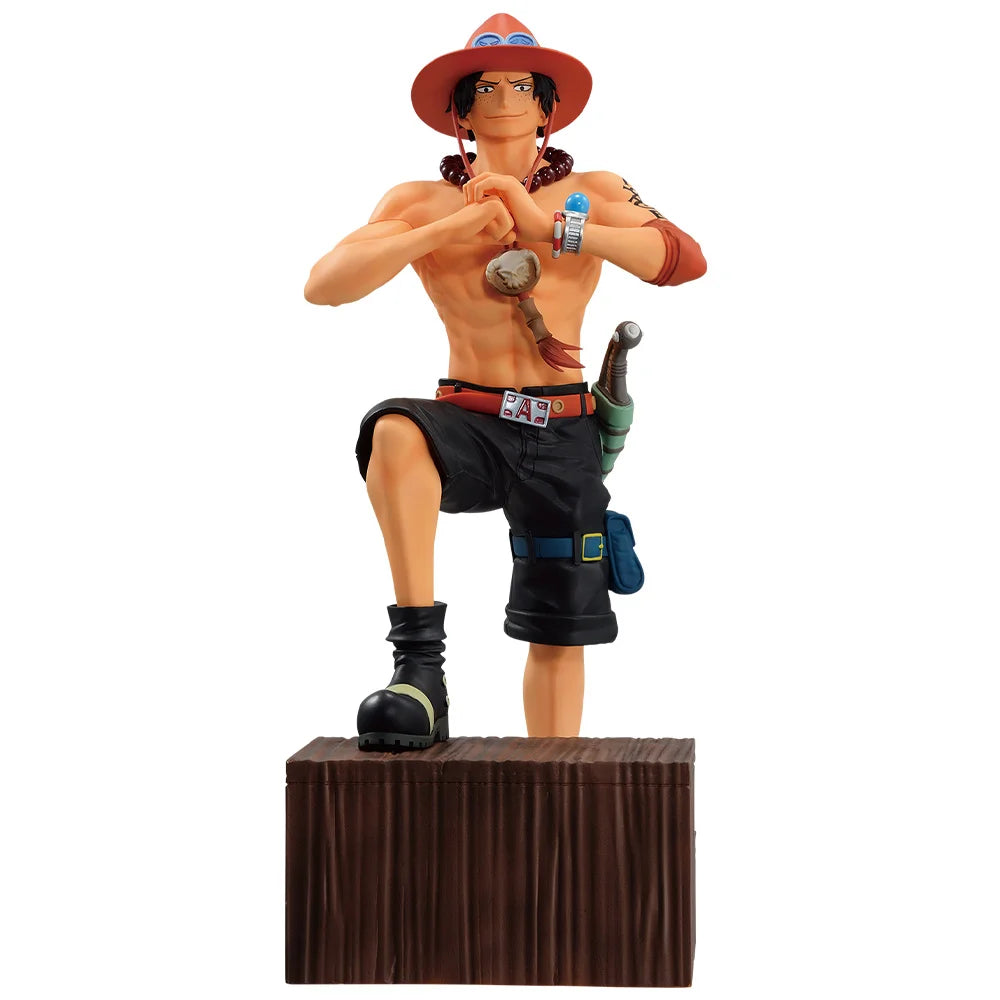 ONE PIECE FIGURA WHITEBEARD PIRATES PREMIO C PORTGAS D. ACE EXPIECE ICHIBAN KUJI PRECINTADA PREVENTA 3-4 SEM.