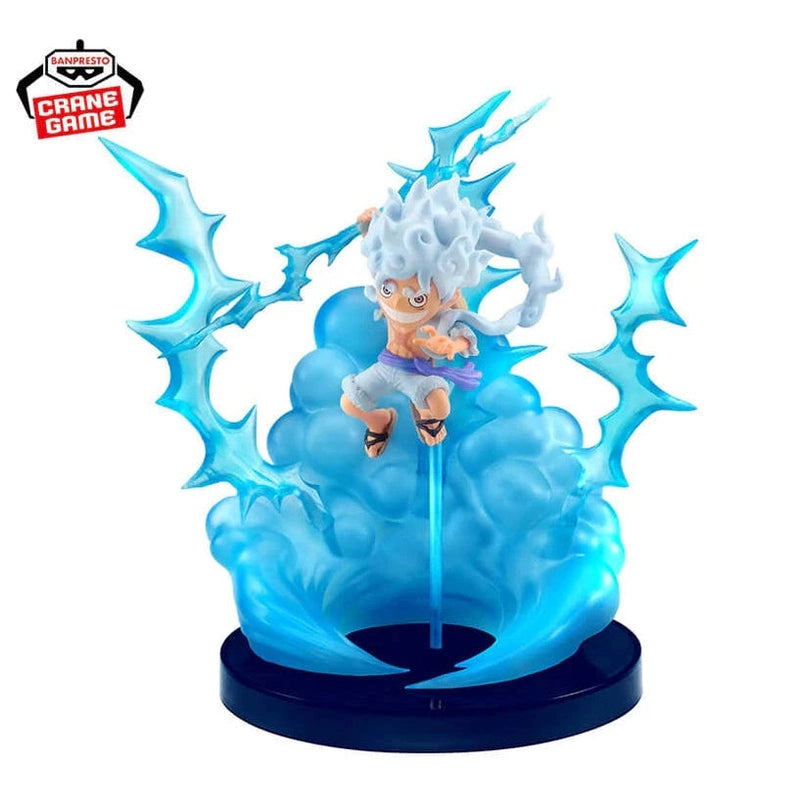 ONE PIECE FIGURA WORLD COLLECTABLE FIGURE LOG STORIES LUFFY GEAR 5 COMO NUEVA PREVENTA 3-4 sem.
