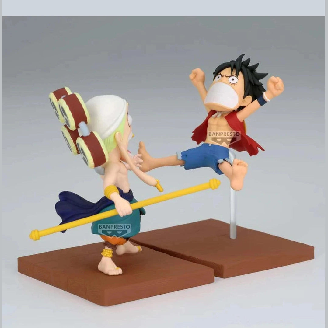 ONE PIECE FIGURA WORLD COLLECTABLE FIGURE LOG STORIES LUFFY VS ENEL PRECINTADA PREVENTA 3-4 sem.