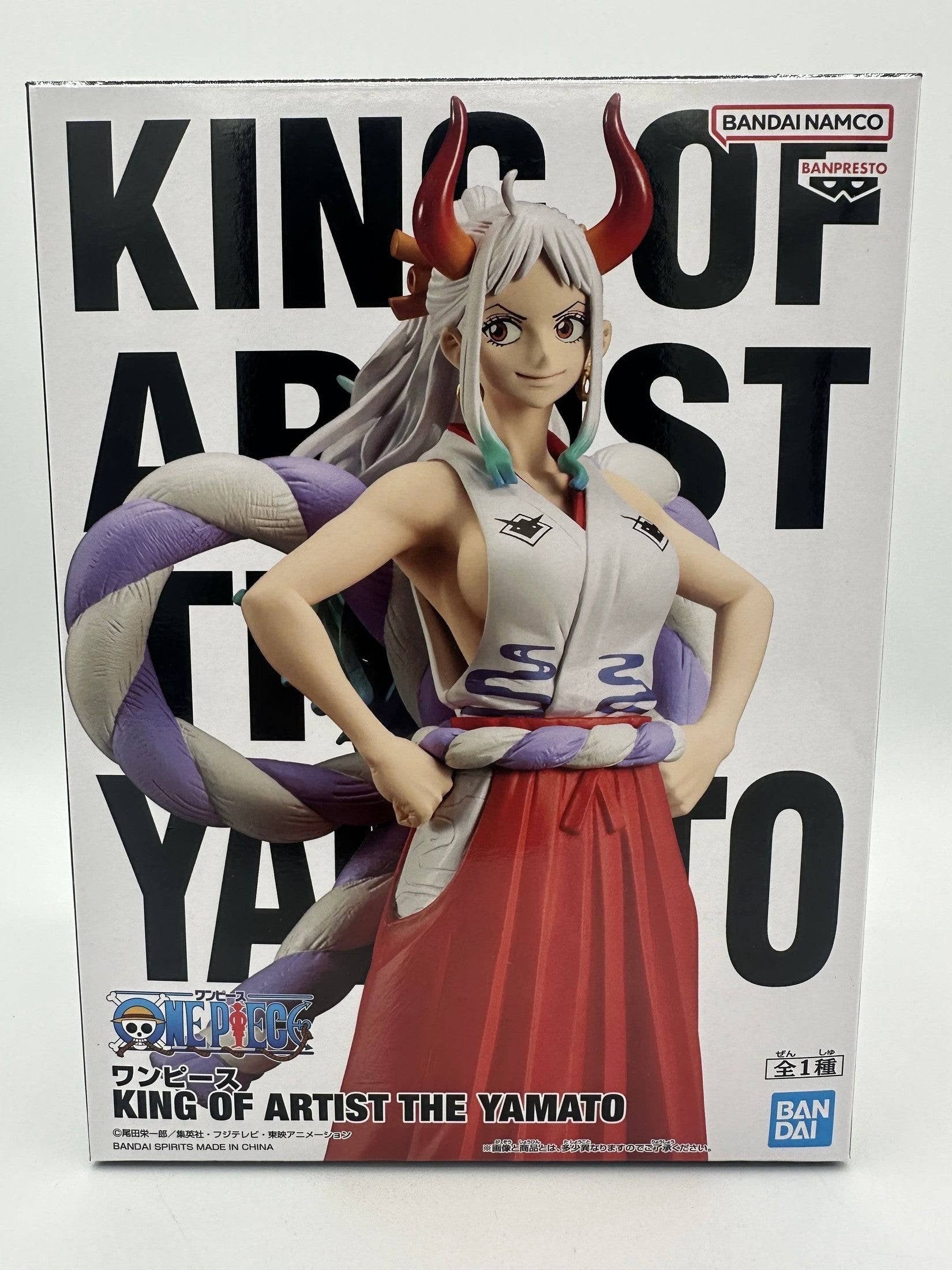 ONE PIECE FIGURA YAMATO ONE PIECE KING OF ARTIST COMO NUEVA