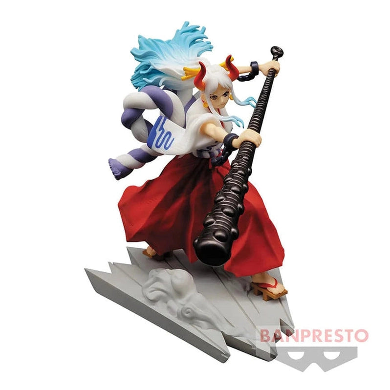 ONE PIECE FIGURA ZENKOUZEKKEI YAMATO SPECIAL SANJI COMO NUEVA