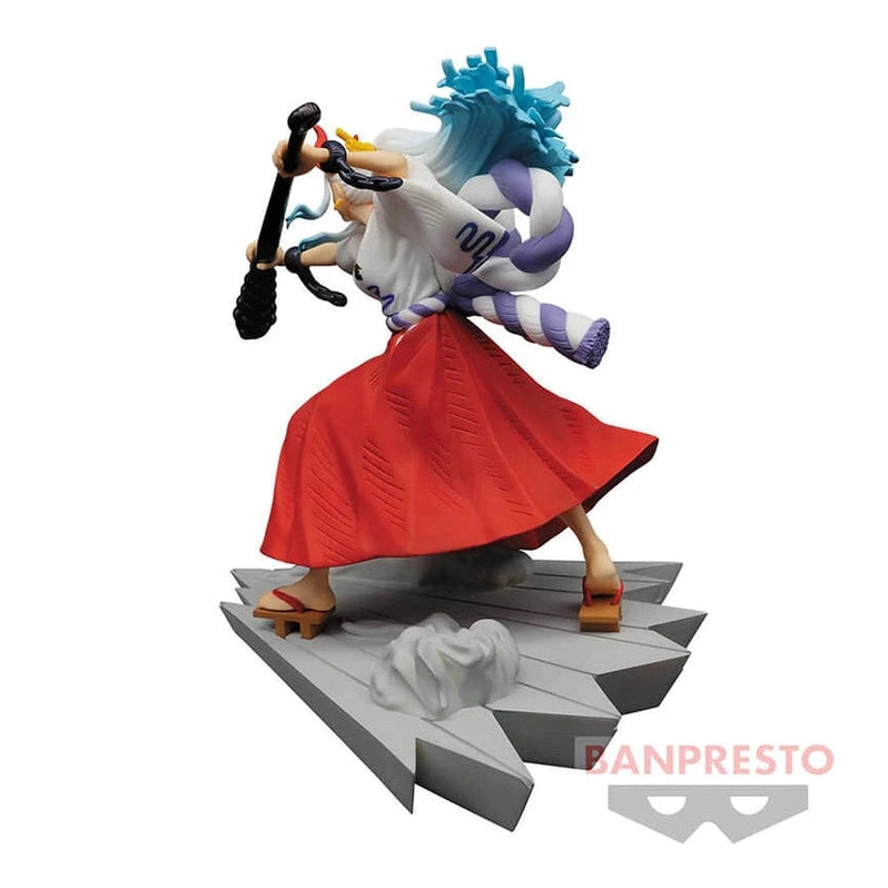 ONE PIECE FIGURA ZENKOUZEKKEI YAMATO SPECIAL SANJI COMO NUEVA
