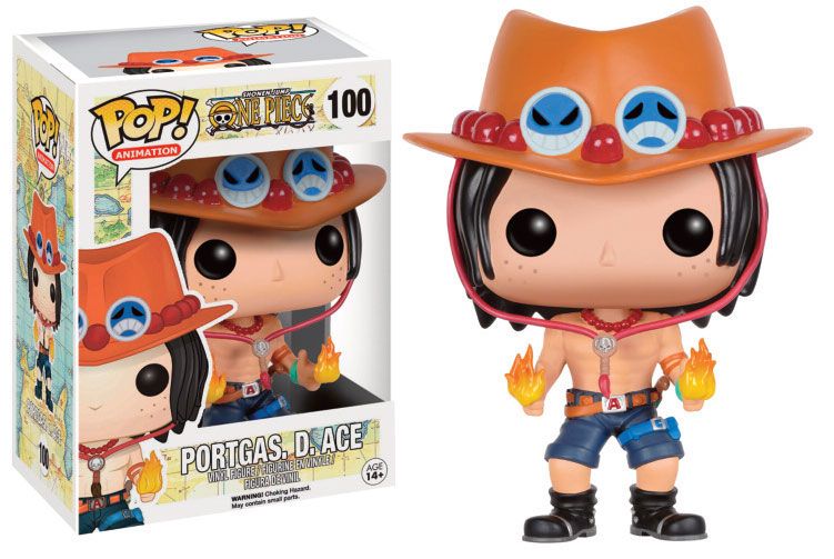 ONE PIECE POP! TELEVISION VINYL FIGURA PORTGAS D. ACE