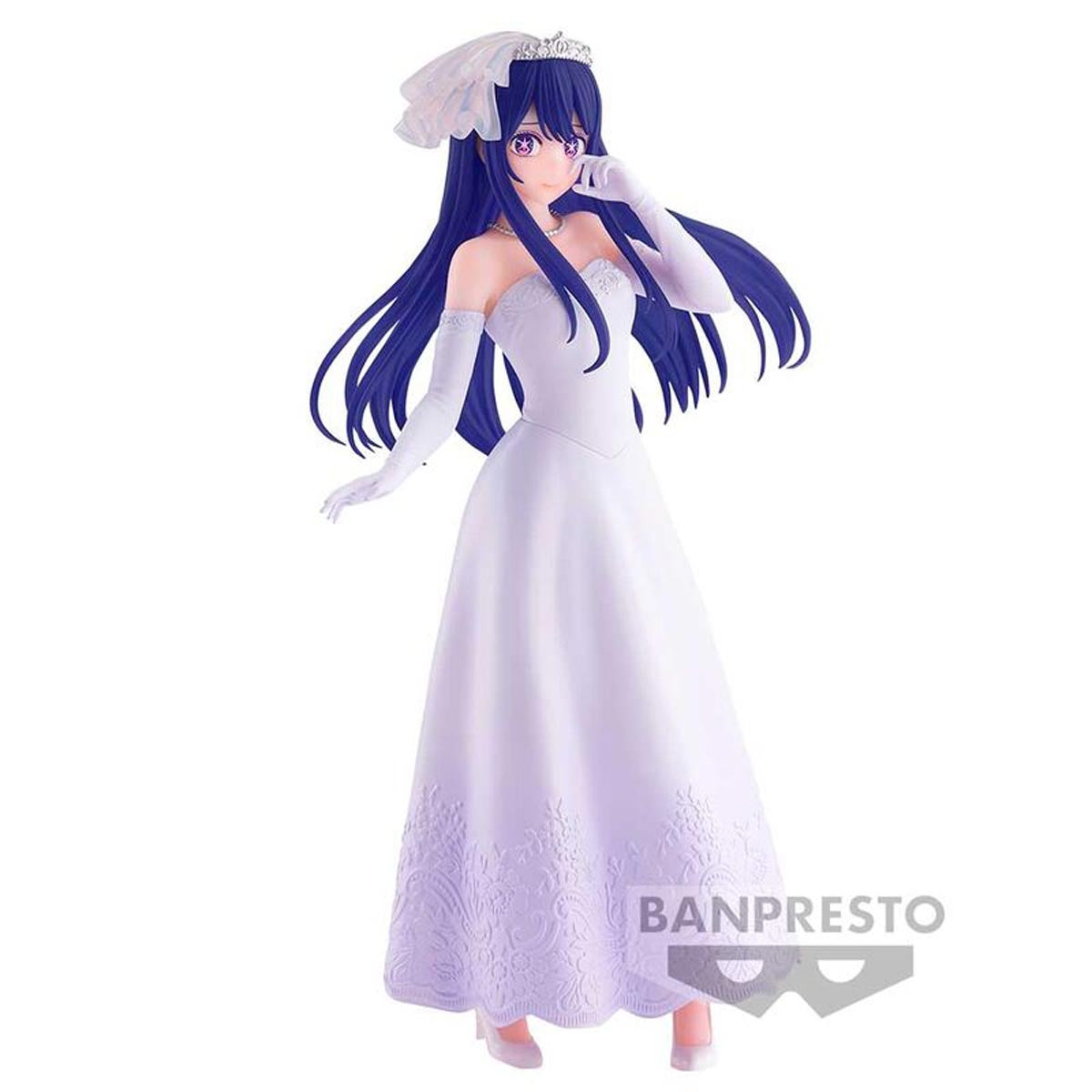 OSHI NO KO FIGURA AI HOSHINO BRIDAL DRESS MUY BUEN ESTADO
