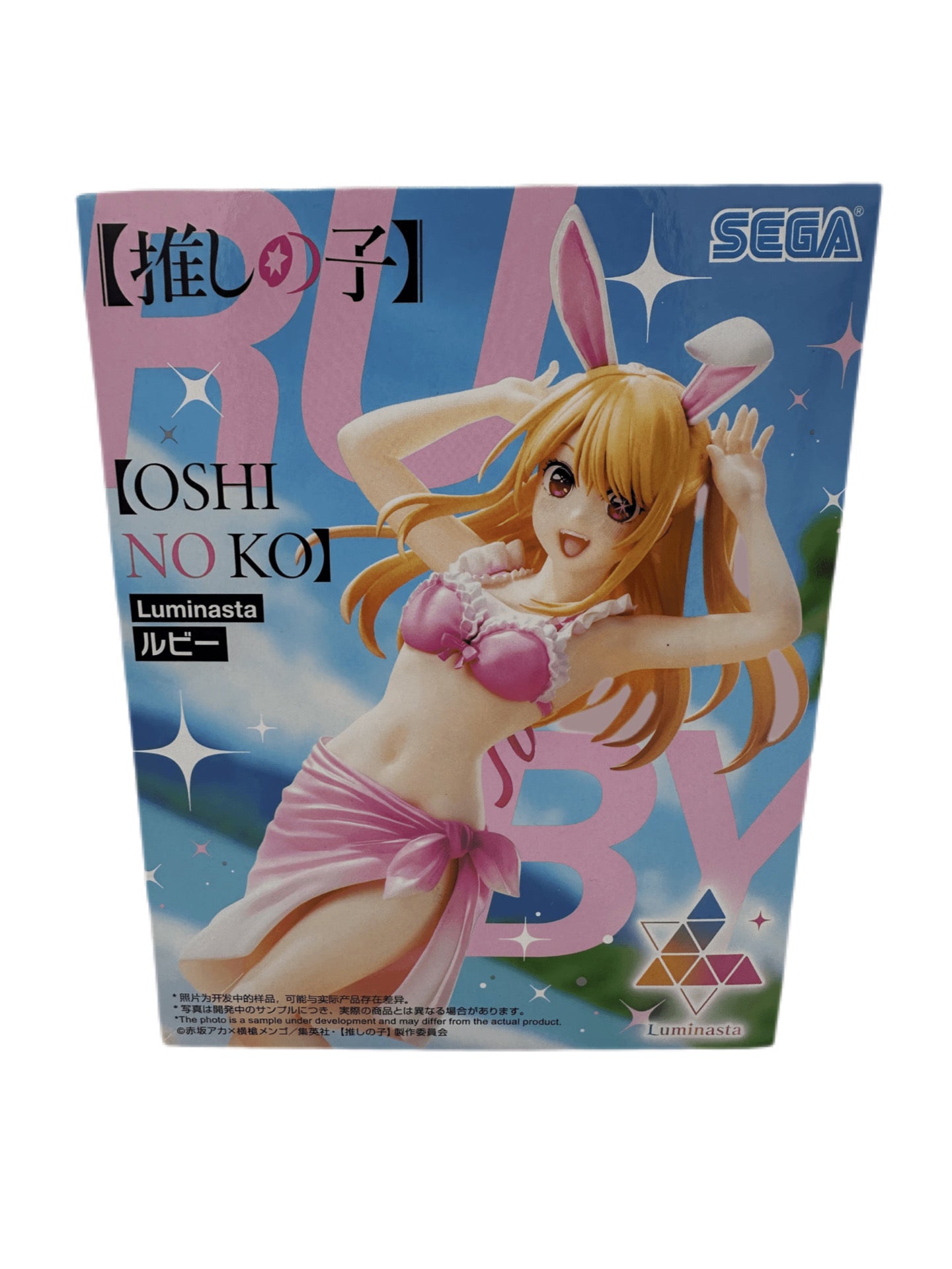 OSHI NO KO FIGURA RUBY HOSHINO “BUNNY” SEGA LUMINASTA PRECINTADA PREVENTA 3-4 sem.
