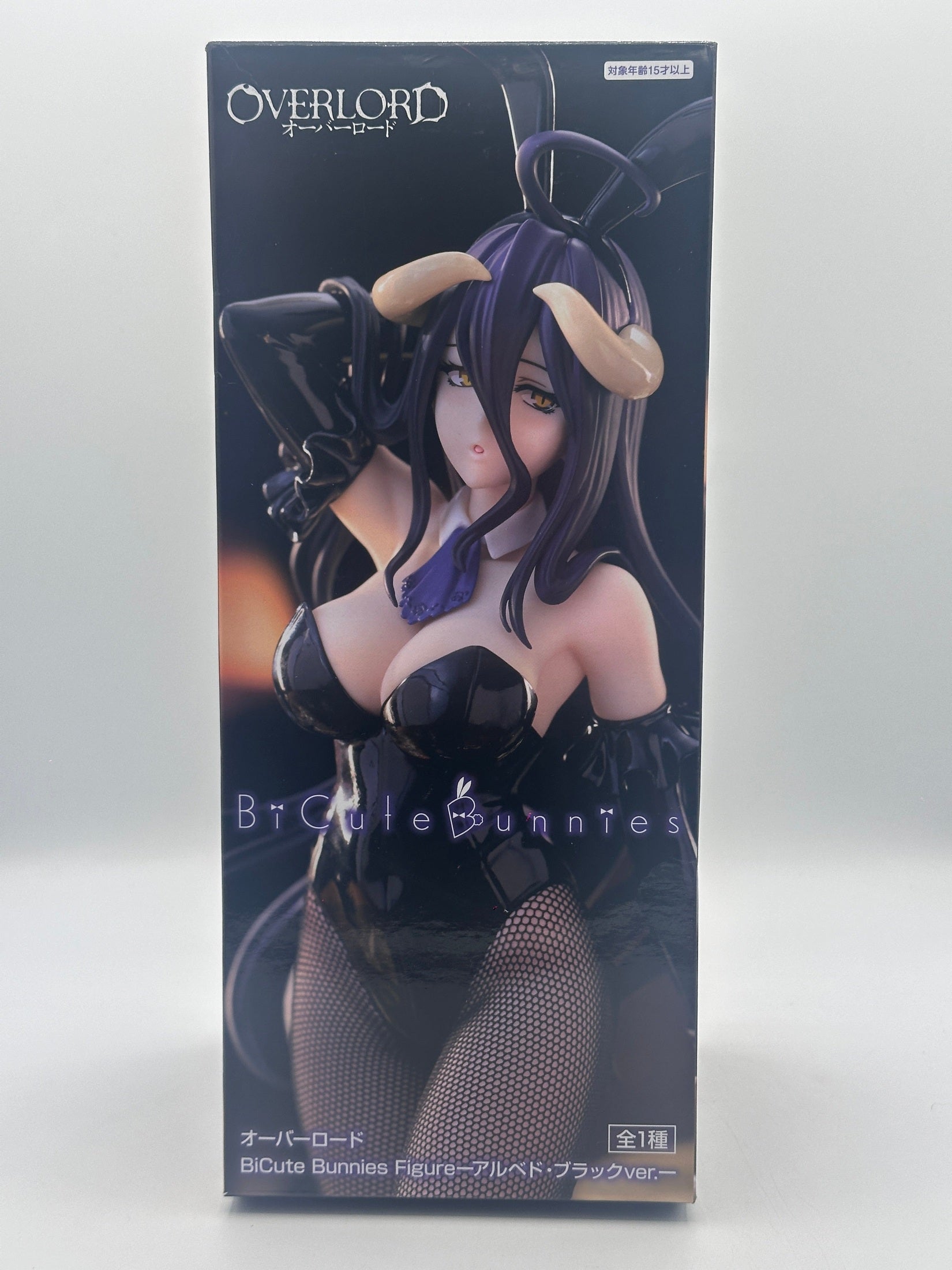 OVERLORD FIGURA ALBEDO BLACK COLOR OVERLORD BICUTE BUNNIES PRECINTADA PREVENTA 3-4 SEM.