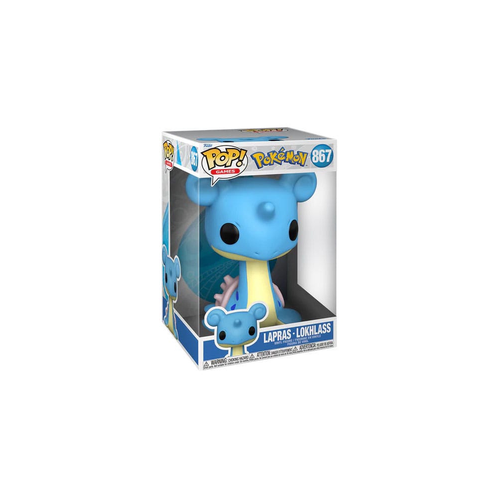 POKÉMON FIGURA SUPER SIZED JUMBO POP! VINYL LAPRAS EMEA