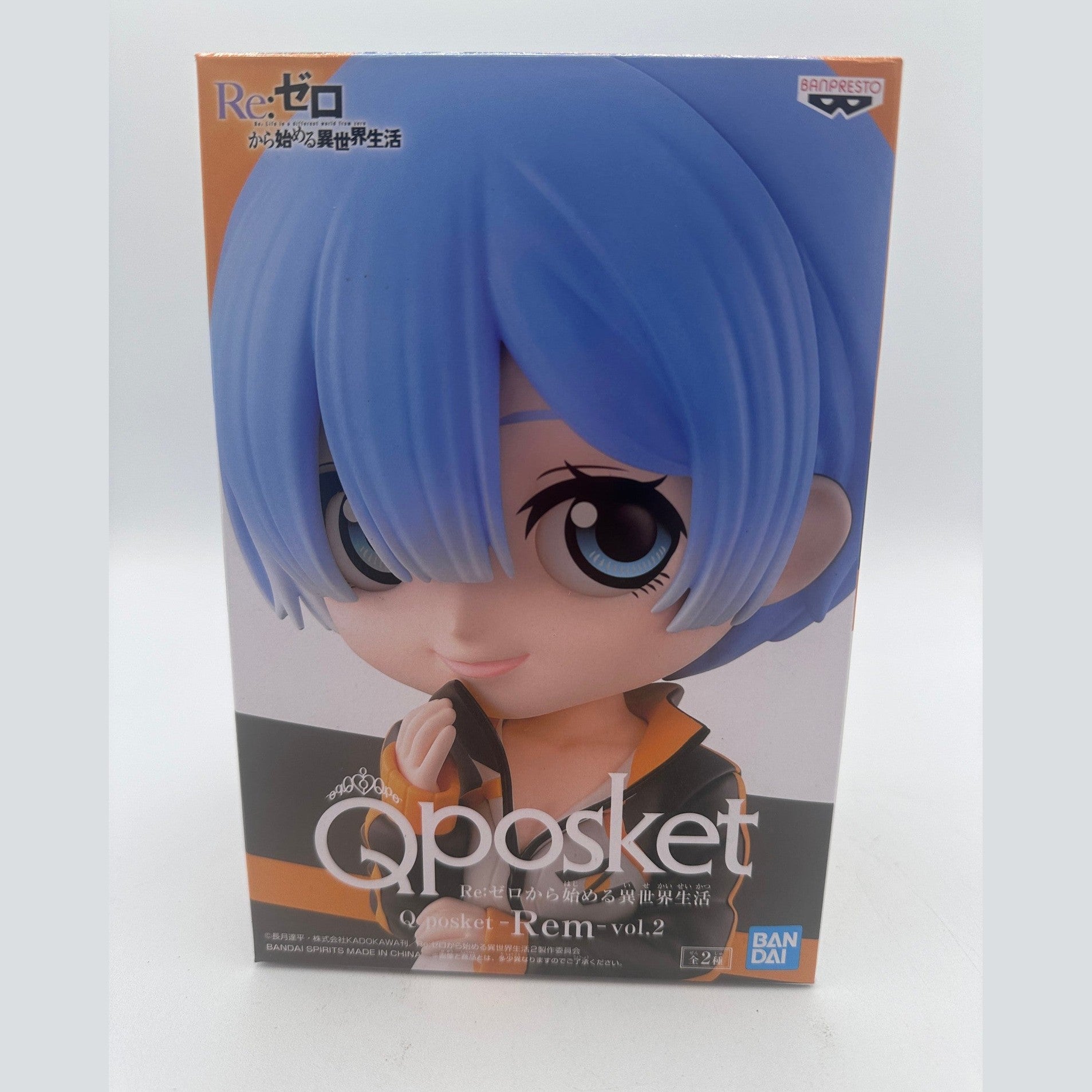 RE:ZERO FIGURA REM QPOSKET VOL. 2 COMO NUEVA