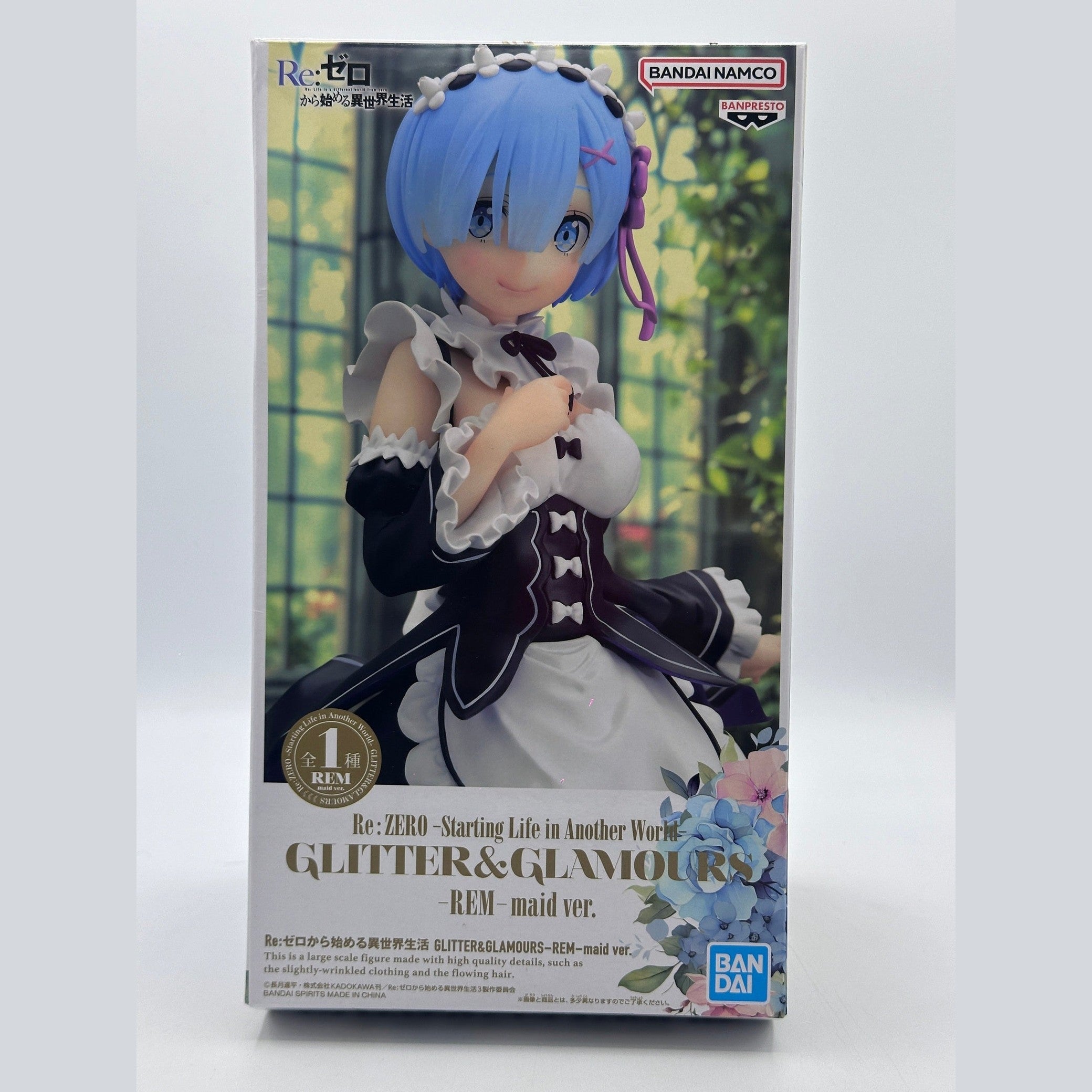 RE: ZERO STARTING LIFE IN ANOTHER WORLD FIGURA REM GLITTER & GLAMOURS COMO NUEVA