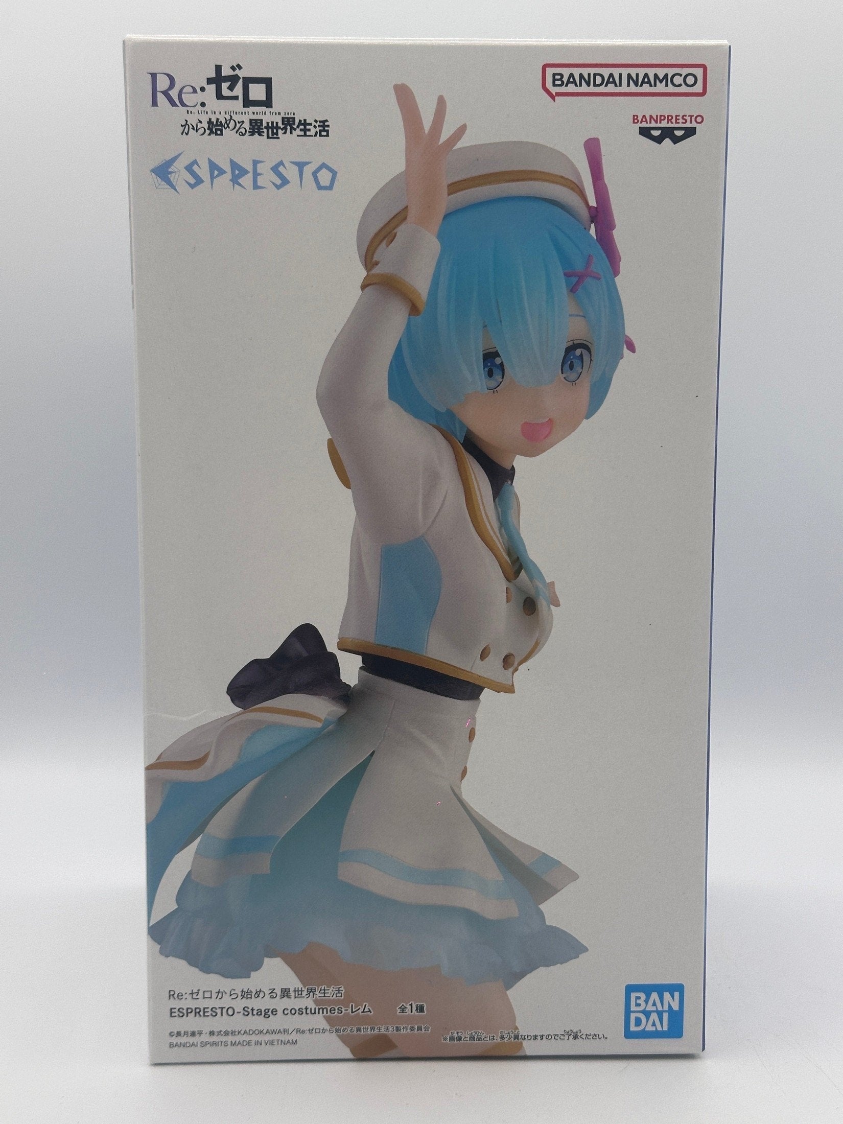 RE: ZERO STARTING LIFE IN ANOTHER WORLD FIGURA REM RE:ZERO STAGE COSTUMES ESPRESTO COMO NUEVA
