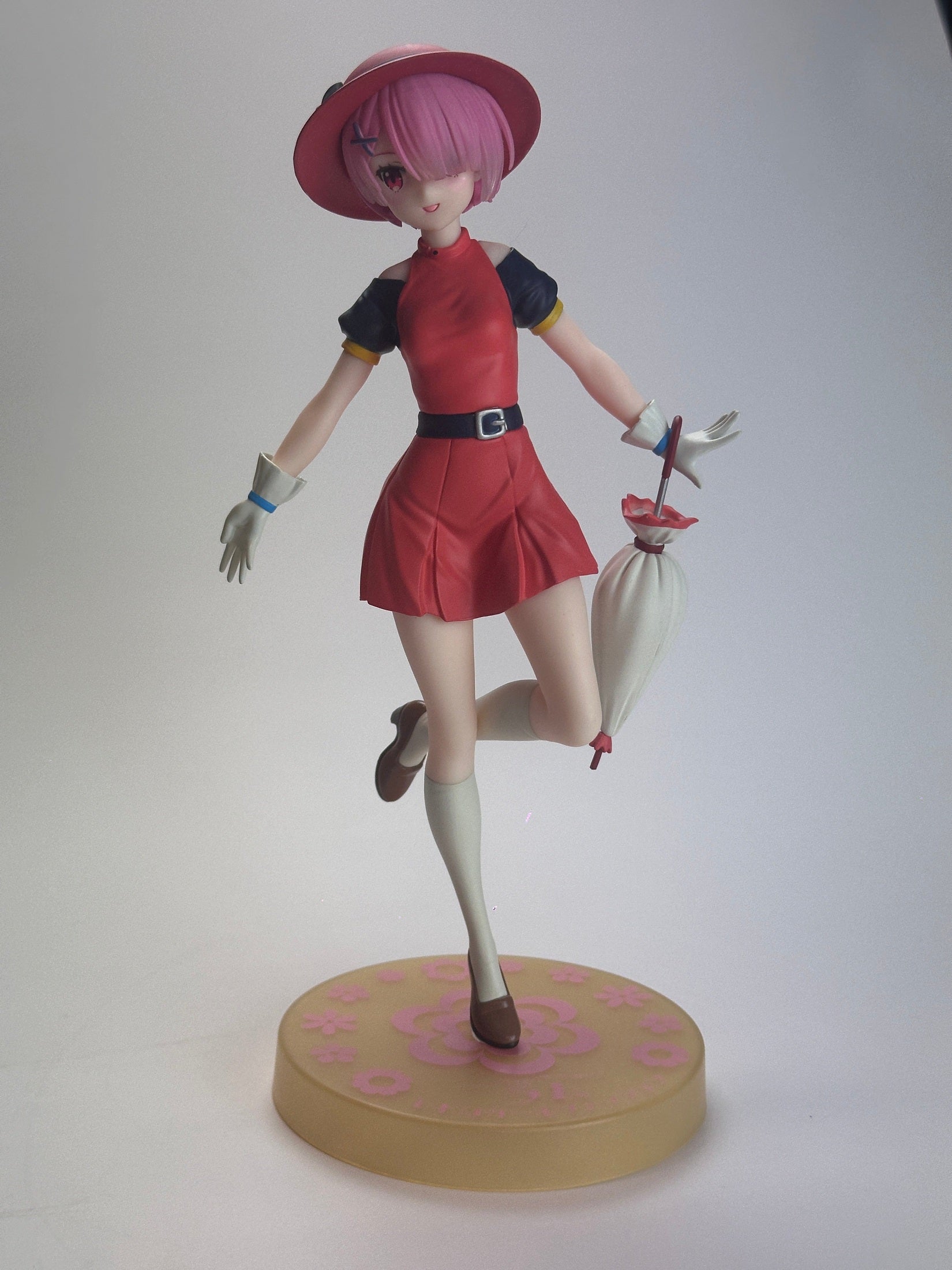 RE: ZERO STARTING LIFE IN ANOTHER WORLD TRIO-TRY-IT FIGURE RAM RETRO GIRL FASHION MUY BUEN ESTADO