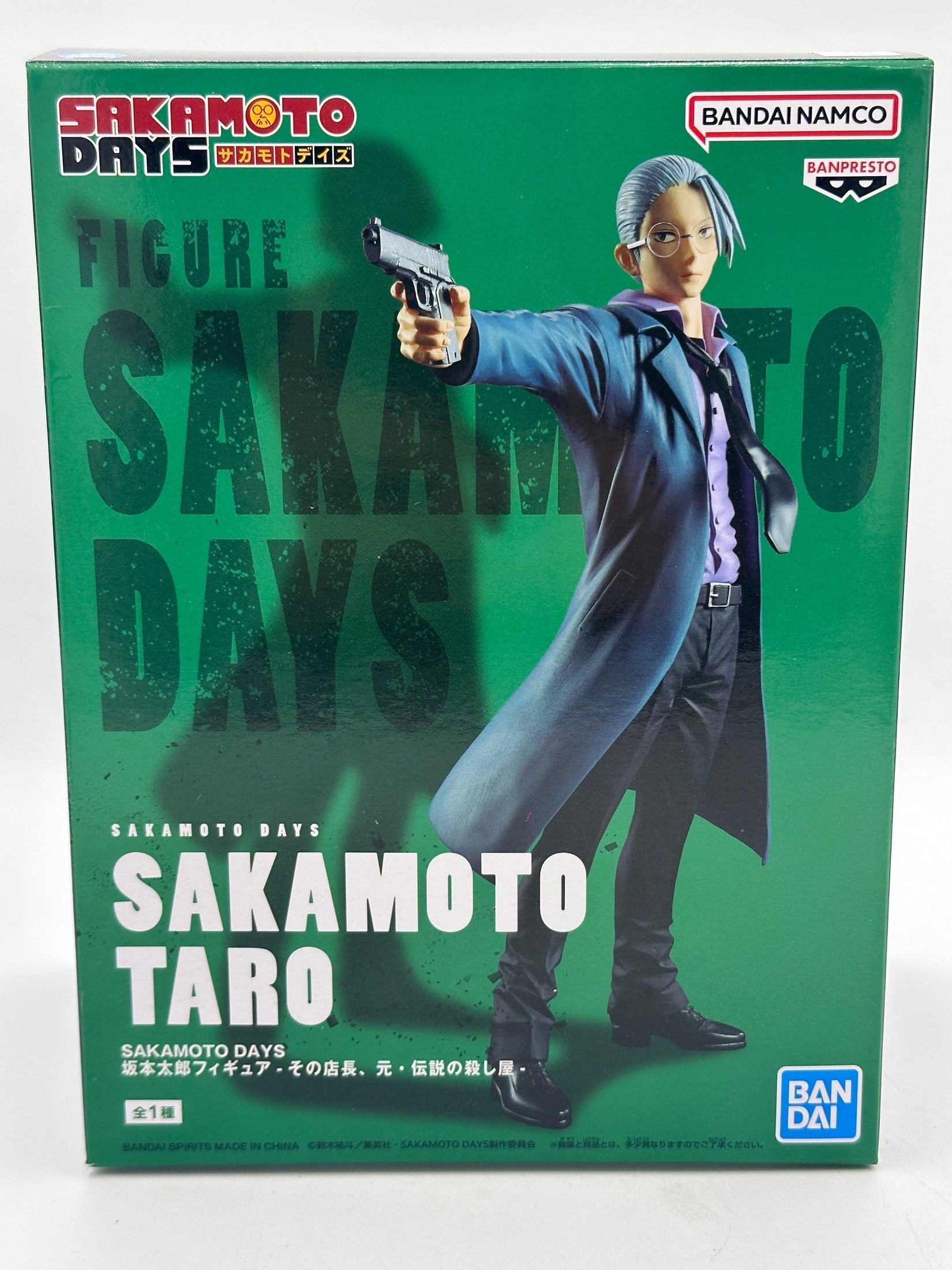 SAKAMOTO DAYS FIGURA TARO SAKAMOTO COMO NUEVA PREVENTA 3-4 sem.